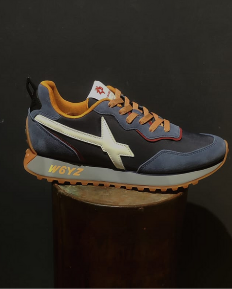 Scarpe W6YZ(Blu e Arancione)