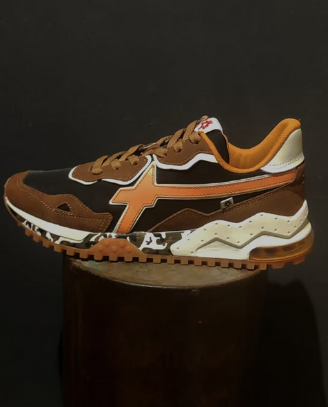 Scarpe W6YZ(Nero e Arancione)